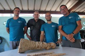 Une stalagmite remontée à la surface, « une découverte majeure pour Mayotte »